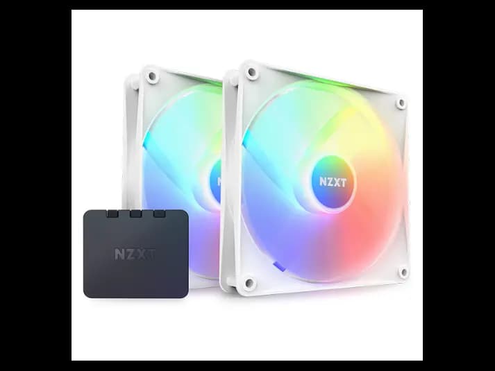 F140 RGB Core RGB Fans with RGB Controller – White
