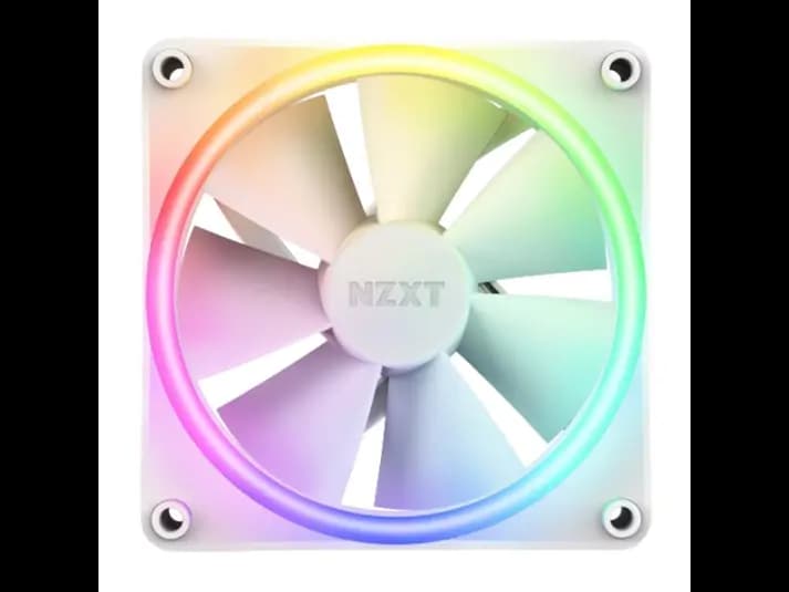 NZXT F120 RGB Duo Triple Pack Fans with RGB Controller – White (2)