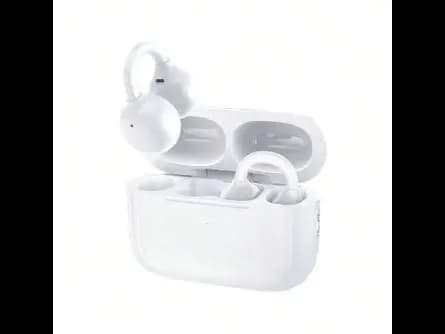 Remax OWS-20 Open Earbuds – Powerful Bluetooth 6.0, ENC Noise Reduction, 23H Total Playtime, IPX5 & Ear Clip Comfort Design