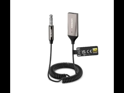UGREEN Car Bluetooth® Receiver Audio Adapter – BT521 – 85428 – 1 Year Warranty