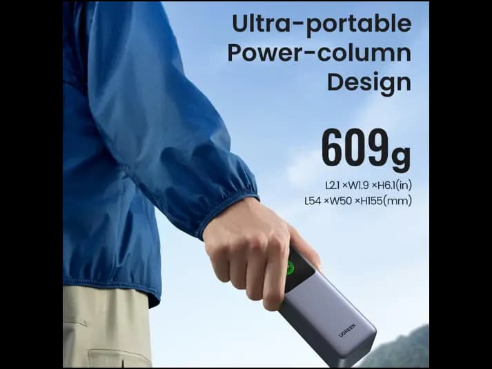 Ugreen 200W Nexode Smart Display Power Bank (3)