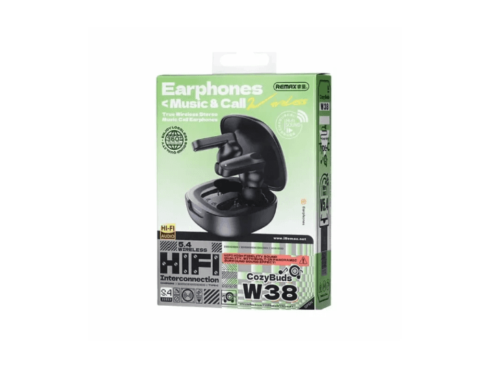 Remax W38 HiFi Interconnection Earbuds- Best Durable Build (2)