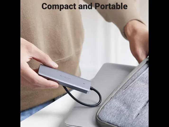 Ugreen 4-Port USB3.0 Hub with USB-C Power Supply – 70336 (2)