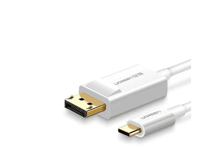 Ugreen USB Type C to DP Cable 1.5m (White) – 40420