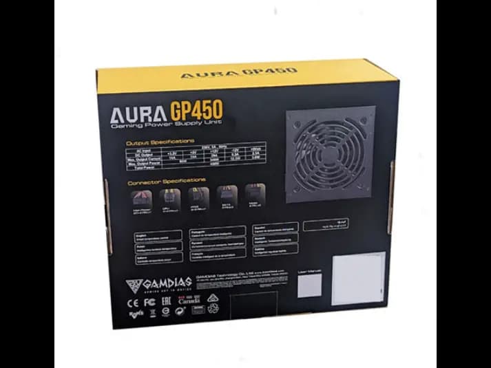Gamdias AURA GP450 Gaming 450W Power Supply (3)