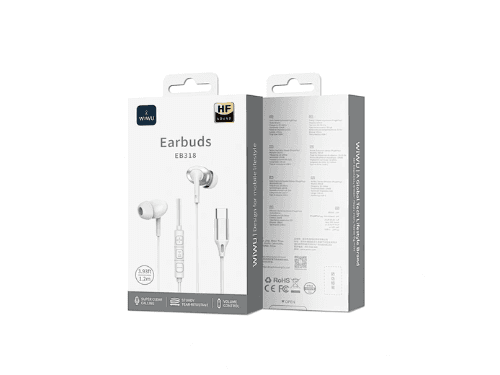 WiWU EB318 Type-C Stereo Wired Earphone (4)