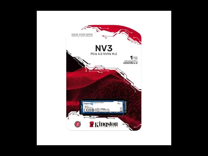 Kingston NV3 NVMe 1TB PCIe Gen 4.0 SSD (4)