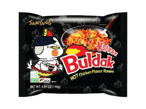 Samyang Buldak hot chicken flavor Ramen noodles