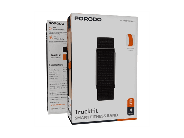 Porodo TrackFit Smart Fitness Band - Powerful Health Tracking Smart Band (3)