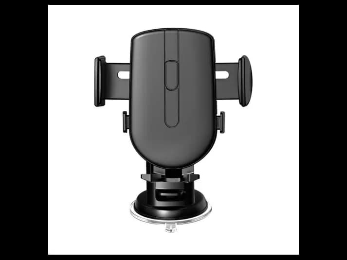 WiWU Gentleman Car Mount – Best One-Touch Auto Clamp, 360° Rotation, Suction Base & Universal Phone Holder