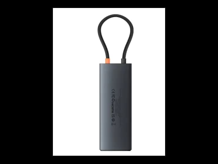 Baseus Metal Gleam Series II 10-in-1 USB HUB – Cosmic Black (USB-C to 1*HDMI4K@120Hz   1*HDMI4K@60Hz   1*USB-A(10Gbps)   1*USB-C(10Gbps)   2*USB-A(480Mbps)   1*RJ45   1*SD/TF   1*USB-C(PD) ) – B000618 (5)