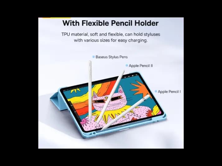 Baseus Minimalist Series Protective Case for iPad Air 13″ (2024) – Cluster Black – P40112502111-08 (4)
