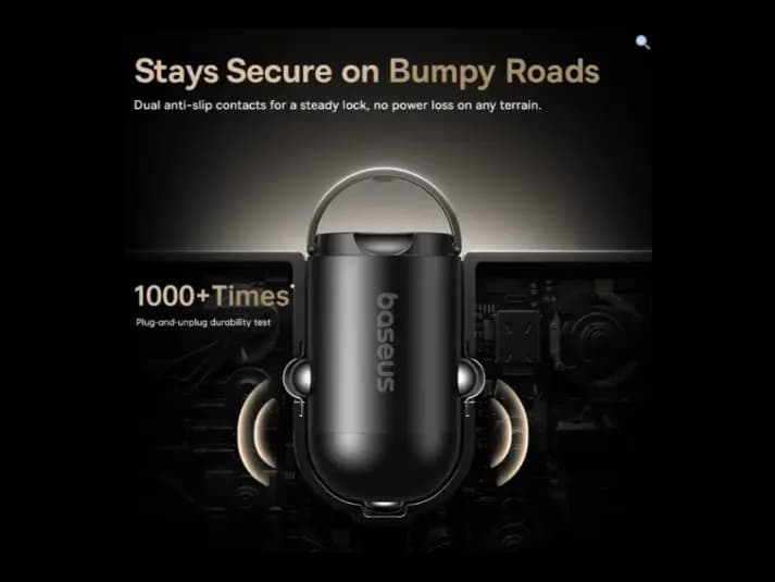 Baseus 45W PrimeTrip VP2 Car Charger (with Type-C to Type-C Cable 1m) – Model: C0206800 (5)