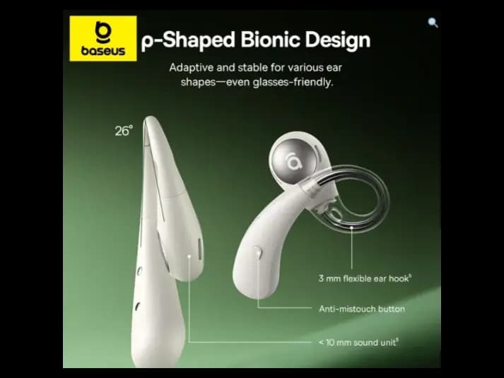 Baseus Eli Sport 2 Open-Ear True Wireless Earbuds Starlight Off-White – A0102704 (4)