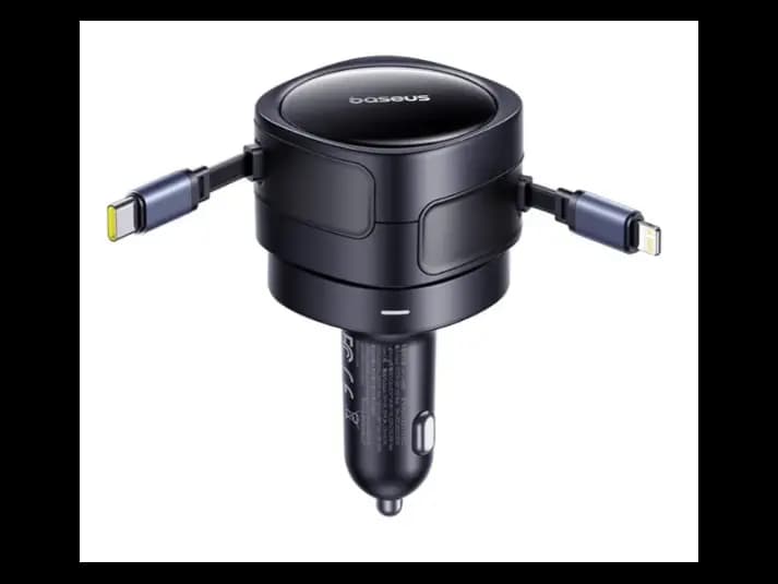 Baseus Enjoyment Max Car Charger C L Cables 60W Cosmic Black – C00035507121-00 (3)