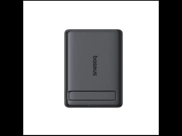 Baseus 5000mAh 20W Qi2 PicoGo AM31 Ultra-Mini Magnetic Power Bank with Kickstand Cosmic Black (with Braided Cable USB-C to USB-C 30cm Black) – P10081907123-00 (2)