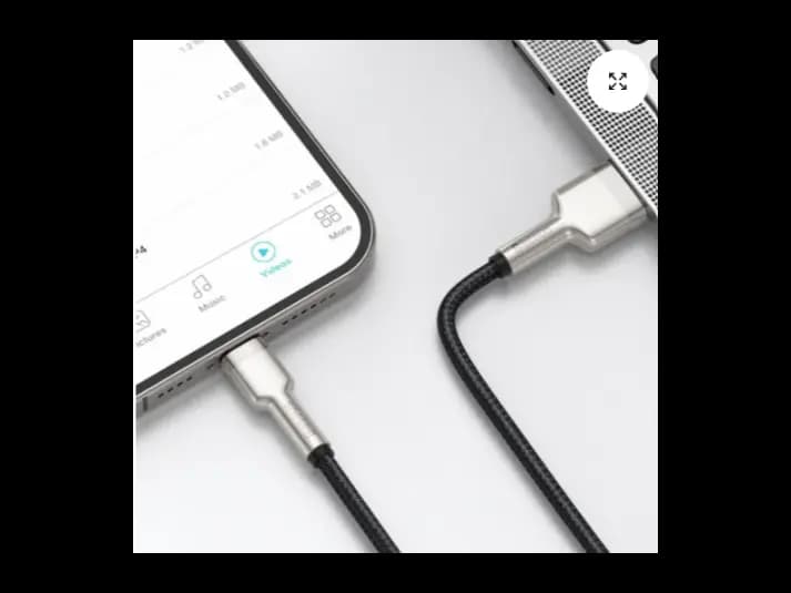 Baseus Cafule Series 1 Meter USB to Lightning Metal Data Cable 2.4A (3)