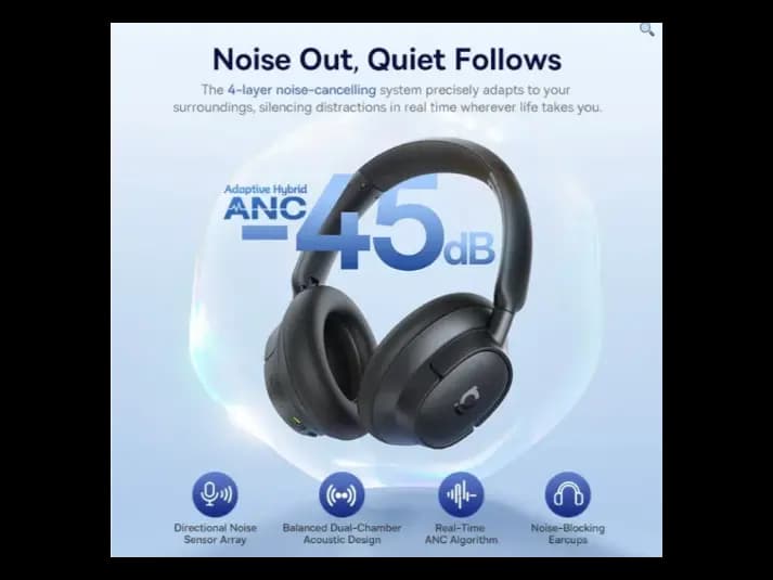 Baseus Bass BH1 NC Adaptive Noise Cancelling Headphones Cosmic Black – A0203703 (5)