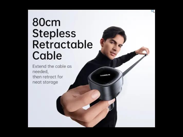 Baseus PrimeTrip VR1 Car Charger with Retractable Cable (U C) Type-C 60W Cmic Black – C00069001121-00 (7)