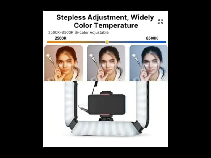 Premium YM200 Ring Light With Phone Holder for Perfect Content Creation (5)