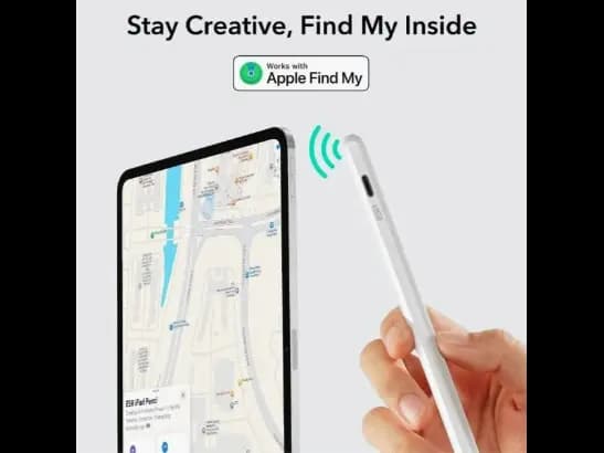 ESR Geo Digital Pencil with Built-in Find My - White (2)