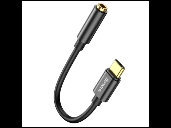 Baseus L54 USB-C to 3.5 mm Female Adapter DAC 24 bit 48 KHz black CATL54-0G