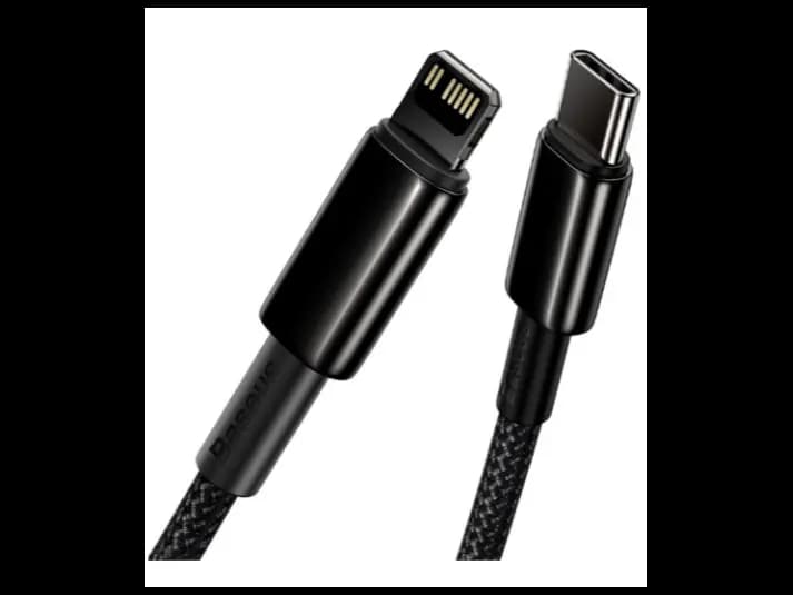 Baseus Tungsten Gold 1M Fast Charging Data Cable Type-C to iP PD 20W (3)