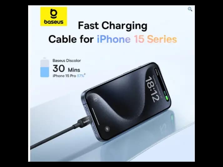 Baseus Discolor Series Fast Charging Cable USB-C to USB-C 100W 1m Cluster Black – P10374902111-00 (7)