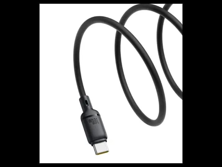 Baseus Silky Series Fast Charging Cable Type-C to Type-C 100W 1m Cluster Black – P10377704113-00 (3)