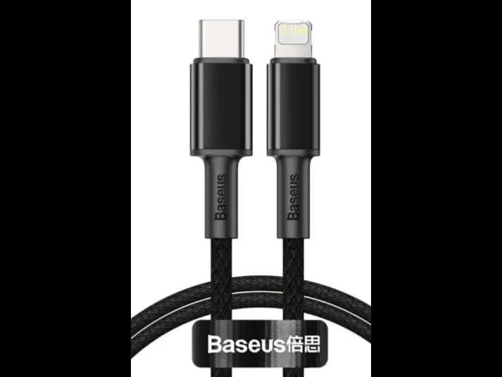 Baseus Density Braided 20W Type C To Lightning Cable 2m – Fast & Safe Charging