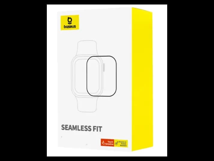 Baseus NanoCrystal Series Full-Coverage Curved-Screen Crystal Tempered Glass Screen Protector 45mm for Apple Watch 7/8/9 – Clear (Pack of 1, with dust-proof installation tool and cleaning kit) – P6001 (4)