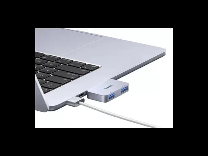 Baseus UltraJoy Series 2-Port HUB (Direct-Link Type) – Space Grey – Model: B0005280E811-00 (4)