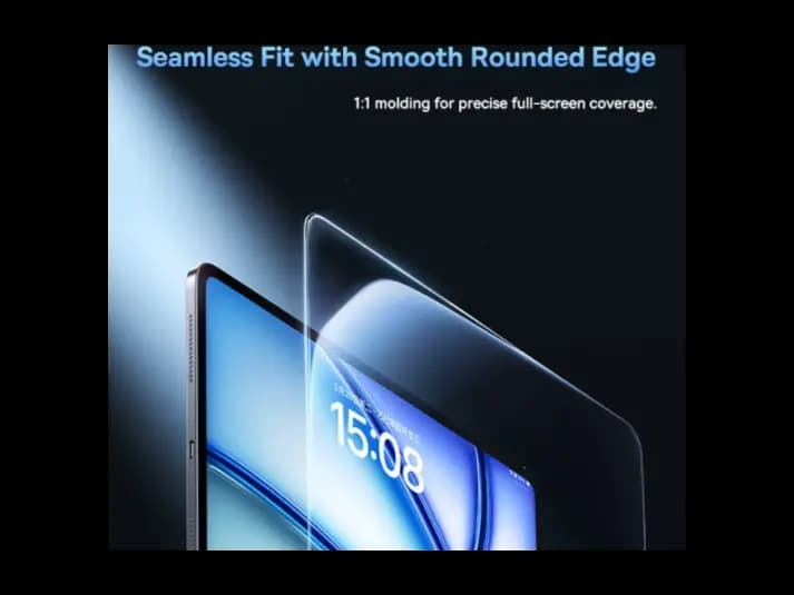 Baseus Crystalline HD Tempered Glass Screen Protector for iPad 9.7″ – Model: P0031102 (3)