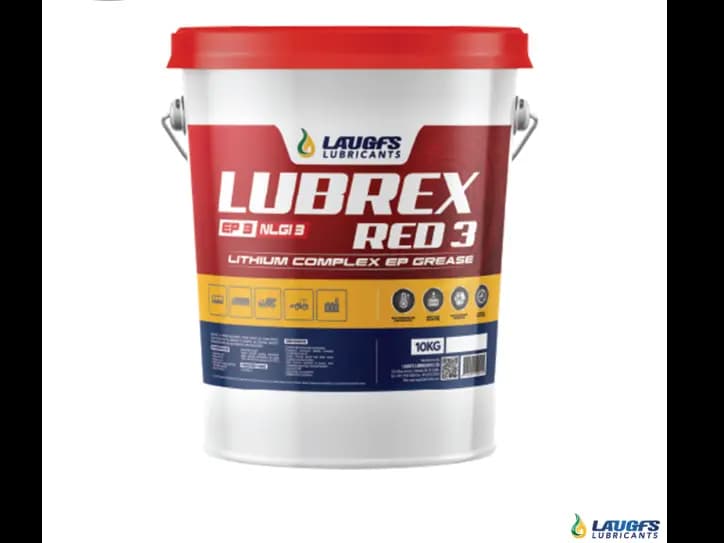 LAUGFS LUBREX RED 2 EP2/NLGI 2 EXTREME PRESSURE RED GREASE