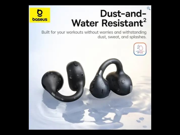 Baseus Bass BC1 Open-Ear True Wireless Earbuds (Clip-on Type) Cluster Black – A0102400 (3)