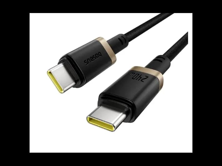 Baseus Dura Fast Charging Data Cable USB-C to USB-C 240W 1m Gold Black – P10377803U03-00 (3)