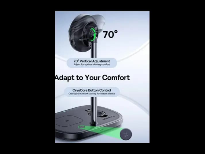 Baseus EnerFill FS41 3-in-1 Wireless Charging Stand with TEC Cooling Cosmic Black (45W Adapter EU 1m C to C Data Cable Black Included) – P10281904123-01 (6)
