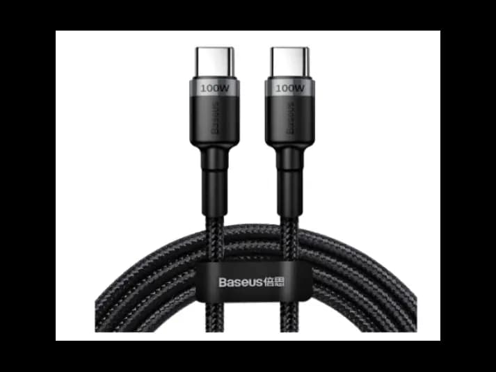 Baseus Cafule 100W Type-C to Type-C Cable ALG1 1M – Best Ultra-Fast & Durable Charging