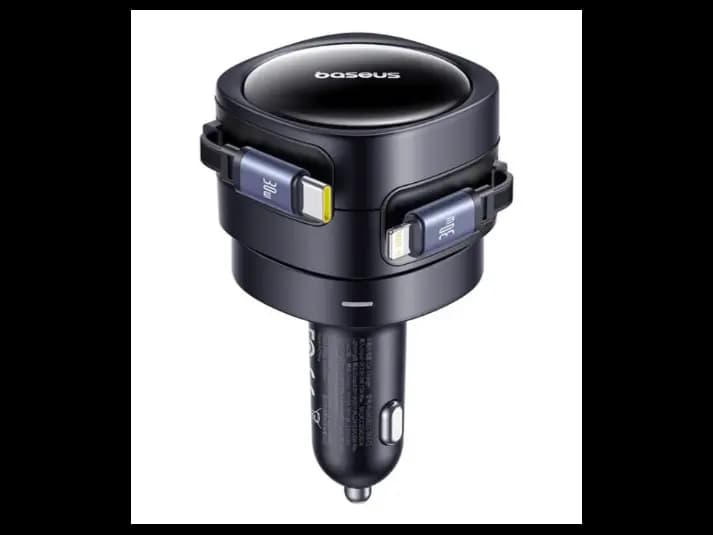 Baseus Enjoyment Max Car Charger C L Cables 60W Cosmic Black – C00035507121-00 (2)
