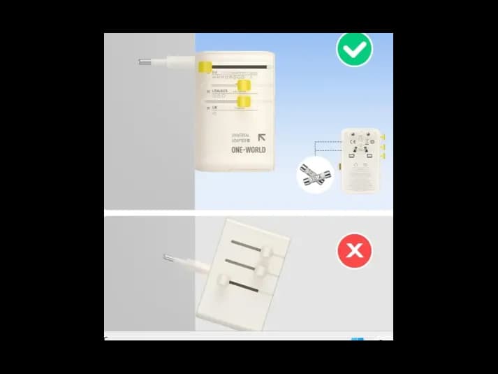 Baseus EnerCore 70W 6-in-1 Universal Travel Adapter with Retractable Cable – Off-White – CG11 – E0307E01 -1 Year Warranty – 1 Year Warranty (4)