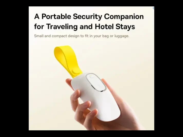 Baseus Heyo Door Stop Alarm – Moon White – Z0004900 (6)