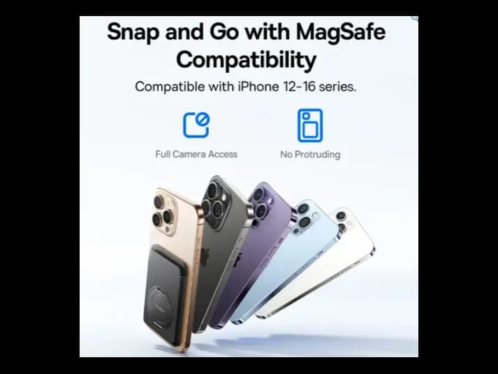 Baseus MagPro 3 Magnetic Wallet Stand Cosmic Black – P70385000123-00 (6)