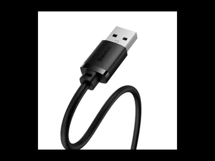 Baseus 0.5 m AirJoy Series USB 2.0 Extension Cable – Cluster Black – Model: B00631100111-00 (5)