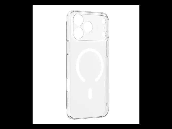 Baseus iPhone 17 Pro Crystal Slim Magnetic With Lense Background cover Phone Case Clear – P0045T07