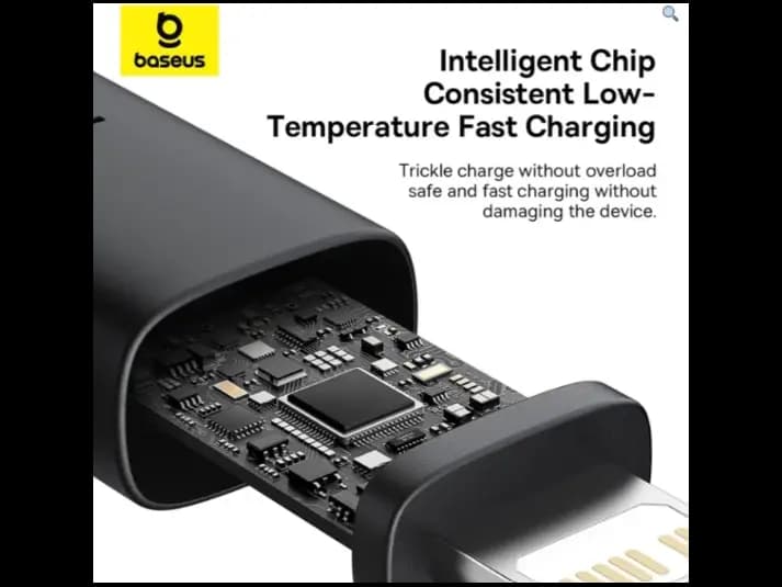 Baseus Dura Series Fast Charging Data Cable Type-C to Lightning – 1 m, Gold   Black – Model: P10377800U01-00 (4)