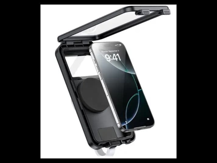 Baseus PrimeTrip VB1 RainShield Case for Bike Handlebar Mount – Cosmic Black – Model: C0013D01 (4)