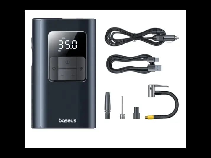 Baseus PrimeTrip VA1 Wired and Wireless 2-in-1 Tire Inflator Cosmic Black – C11169001121-00 (2)