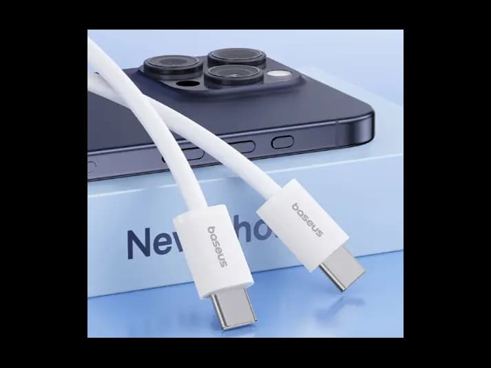 Baseus Superior Series 2 Fast Charging Data Cable Type-C to Type-C 30W 2m Moon White – P10365200211-01 (5)