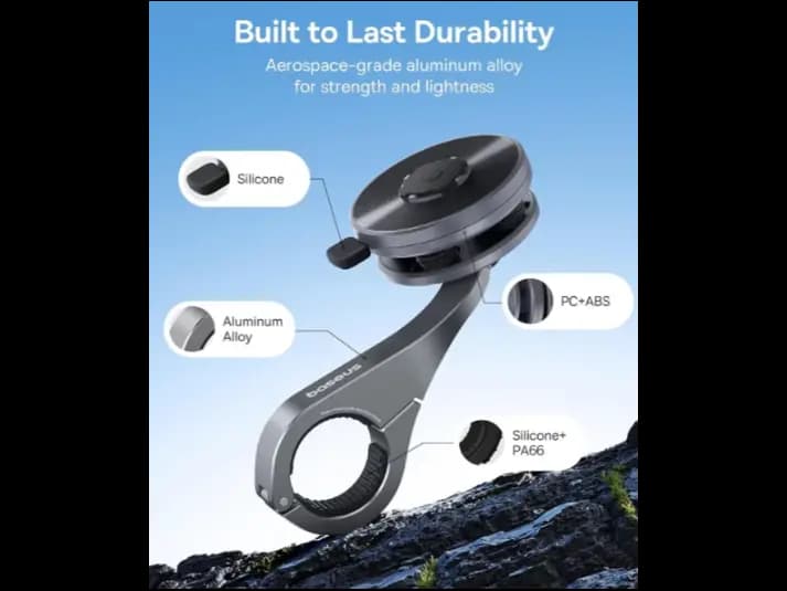 Baseus PrimeTrip VB1 Bike Handlebar Mount – Space Grey – Model: C0013D00 (6)