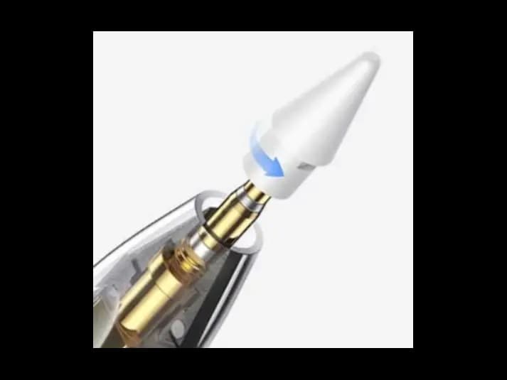 Baseus Smooth Writing 2 Series Dual Charging Stylus Active Wireless Version, Moon White (With USB-C cable and active pen tip) – P80015804213-00 – 1 Year Warranty (4)
